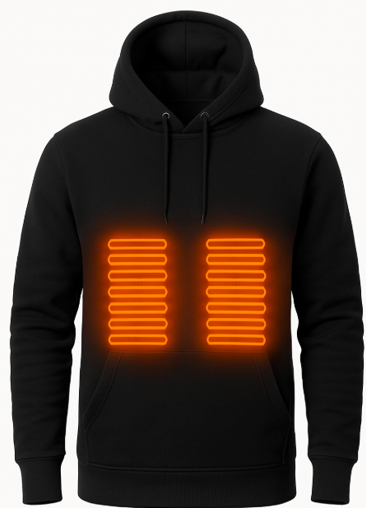 HeatTech™ Heated Hoodie — 3 Heat Levels | USB Powered